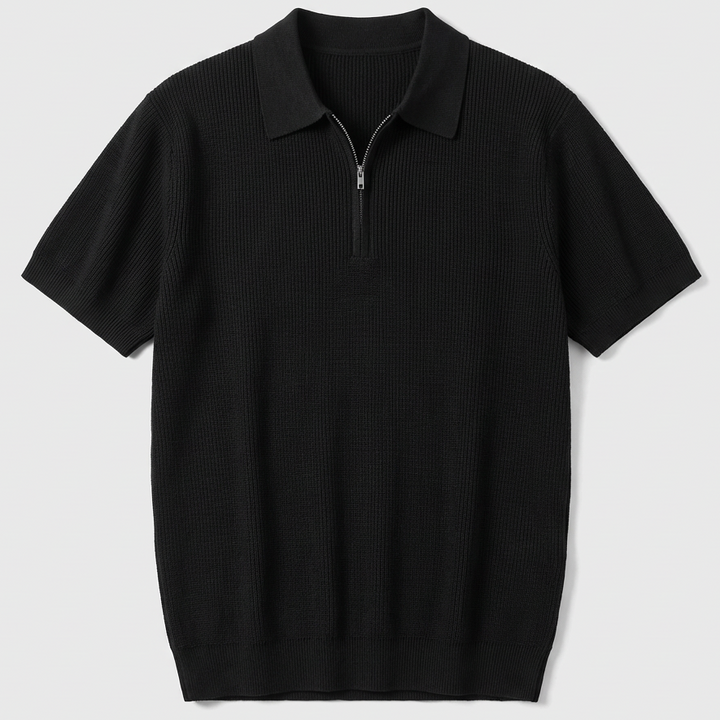 Riviera Slim Fit Quarter Zip Shirt