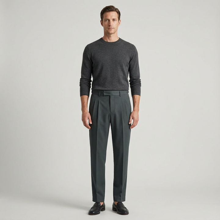 Vittorio Pleated Trousers