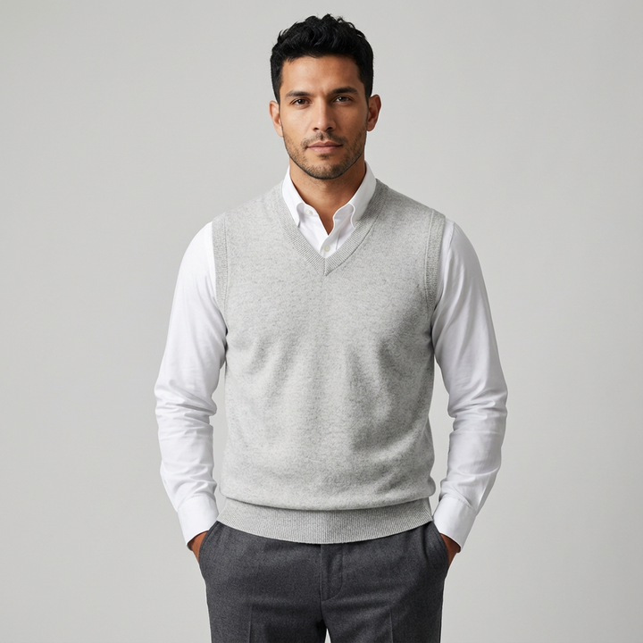 Belmont Knit Vest - 100% Merino Wool