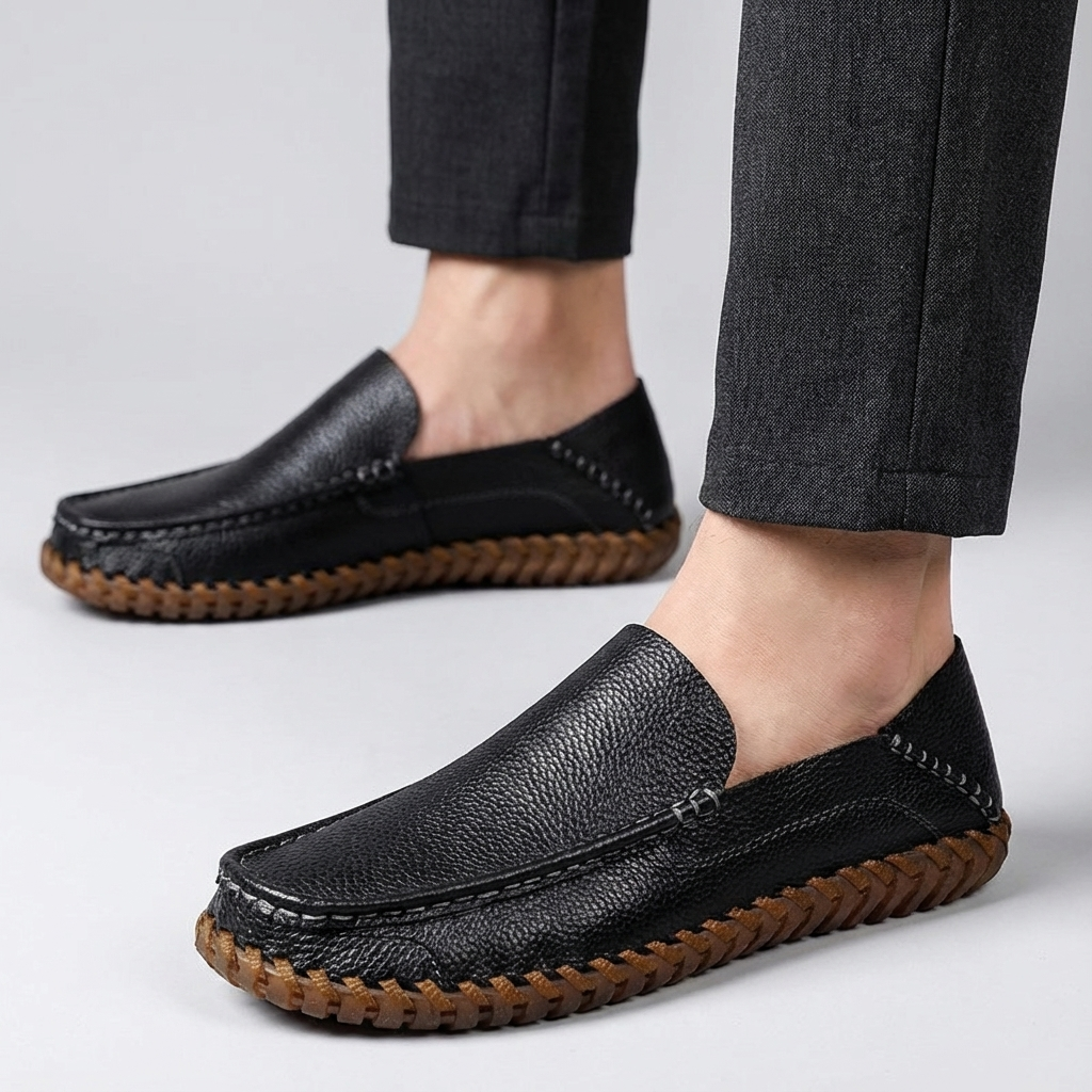 Stitch Threaded Loafers