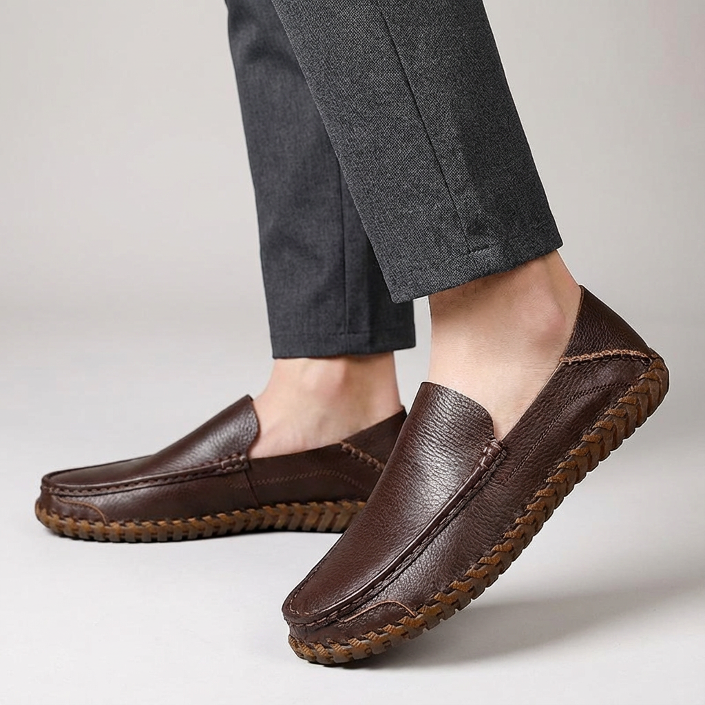 Stitch Threaded Loafers