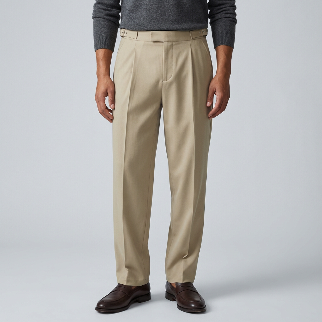 D’Amelio Pleated Trousers