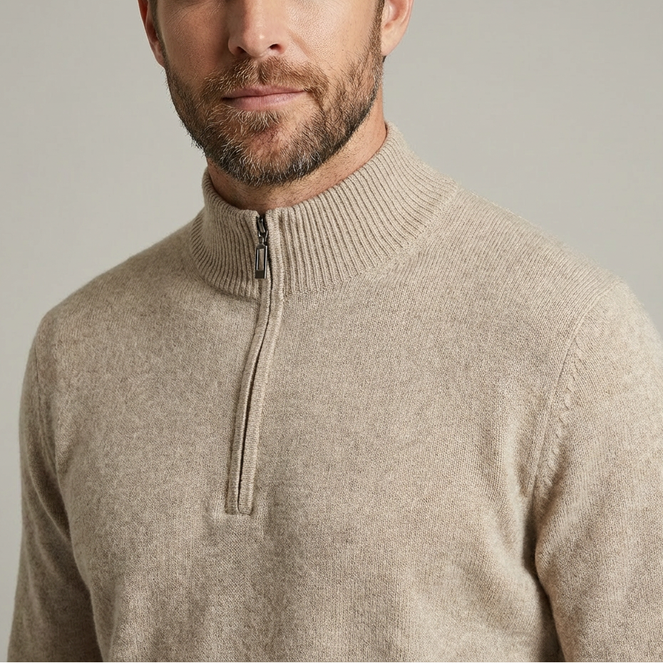 Soprano Wool Quarter Zip